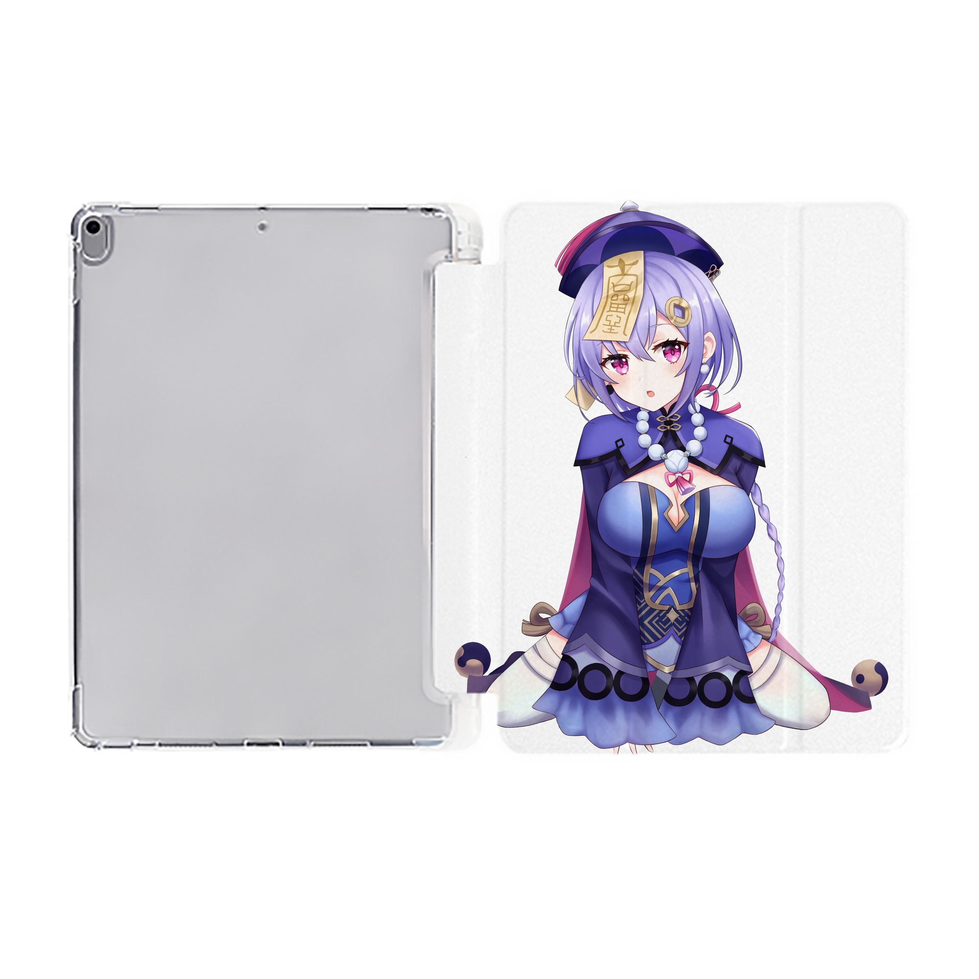 げんし神 七七 なな  genshin Nana IPad ケース ペン収納付き 三つ折りスタンド PUレザー×シリコン 対応機種9.5/10.5/10.9インチ
